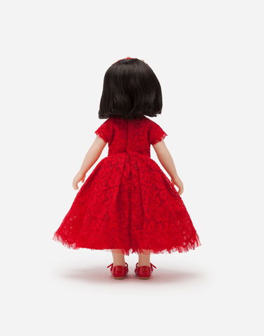 Flexstyle Dolce & Gabbana Lace Dress Doll Червено | LCJA18G7VAWS9000, 2