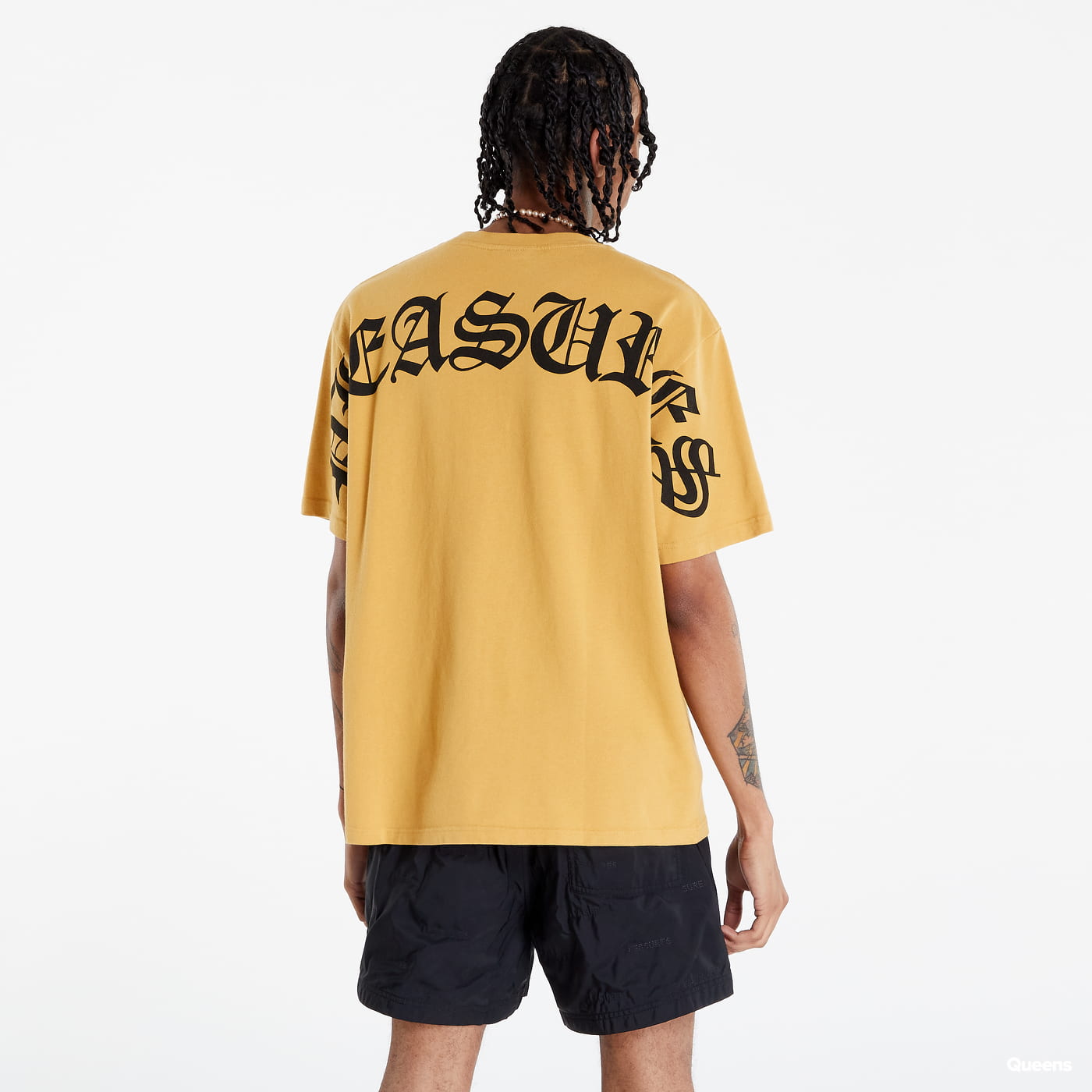 Тениска Pleasures Neural Heavyweight Shirt Жълто | P22SU012 squash, 1