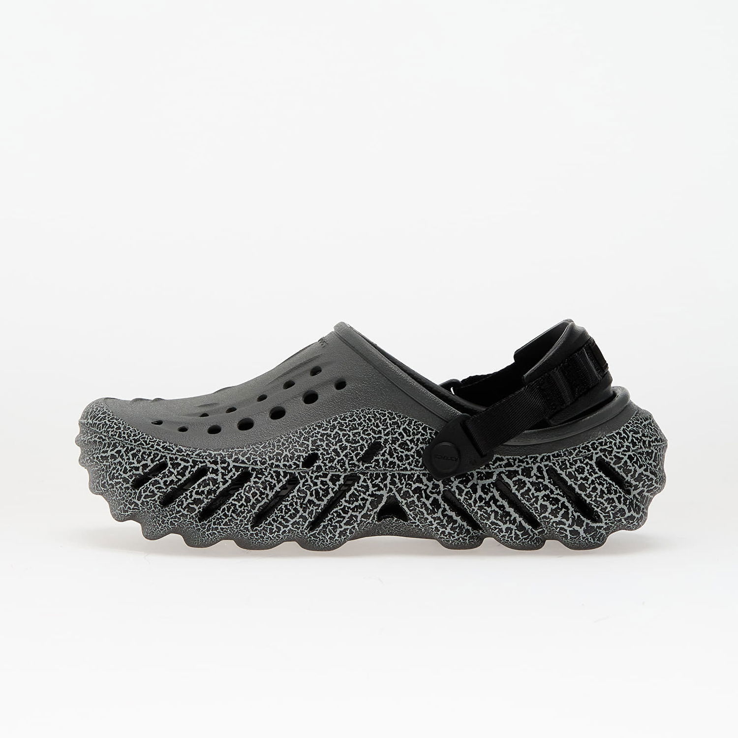 Кецове и обувки Crocs Echo Crackle Clog Slate Grey Черно | 211630-0DA, 0
