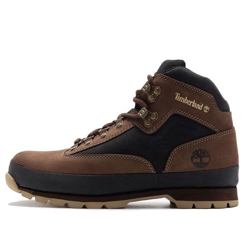 Кецове и обувки Timberland Euro Hiker Mid Boots Кафяво | A5ZJ5968