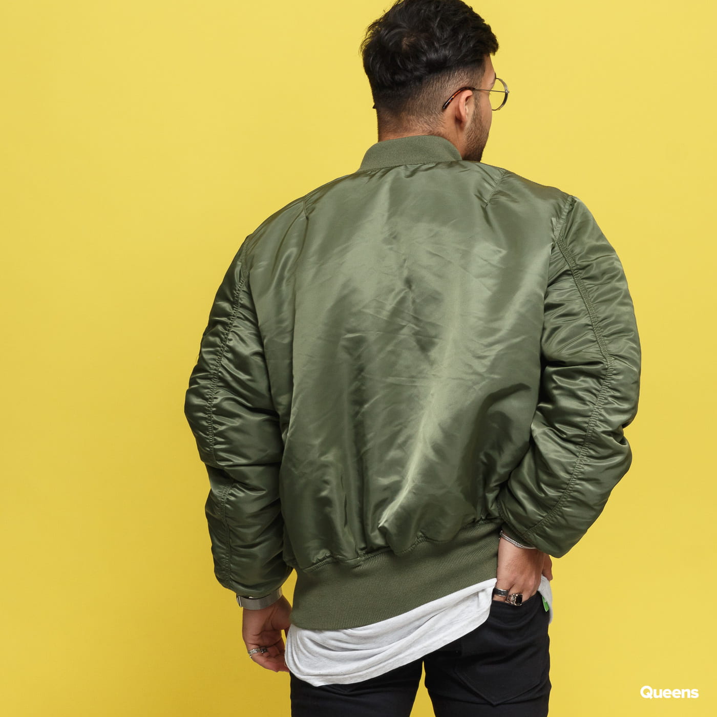 Яке бомбър Alpha Industries MA - 1 Зелено | 100101 01, 1