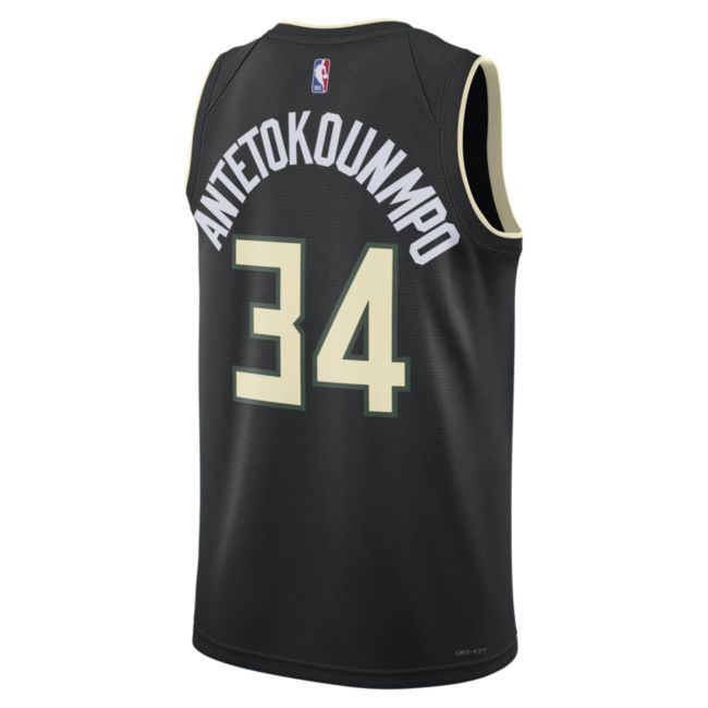 Фланелка Jordan Giannis Antetokounmpo Bucks Statement Edition 2020 Jersey Черно | CV9484-010, 1