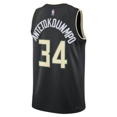 Фланелка Jordan Giannis Antetokounmpo Bucks Statement Edition 2020 Jersey Черно | CV9484-010, 1