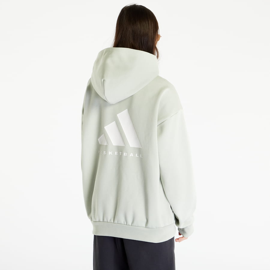 Суитчър adidas Originals Basketball Hoodie UNISEX "Halo Green" Зелено | IA3437, 0