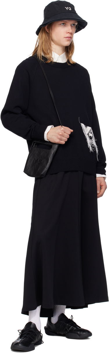 Чанта през рамо Y-3 Y-3 Mini Tote Crossbody Bag Черно | JX2462, 3