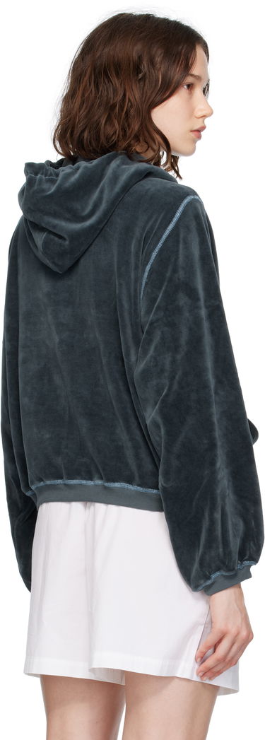 Суитчър Baserange Baserange Pillow Velour Hoodie Сиво | FPIH-VE-SU25, 2