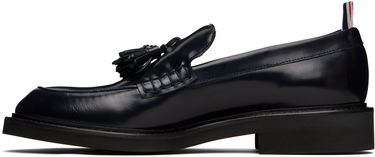 Грижа за обувките Thom Browne Thom Browne Leather Tassel Loafers Тъмно синьо | MFL069C-L0043, 2