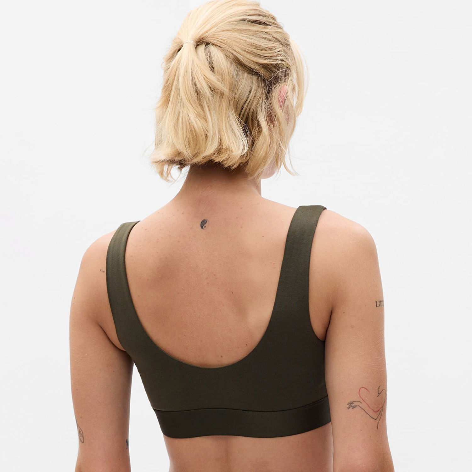 Сутиен GAP GAP Logo Bralette Зелено | 655078-03, 1