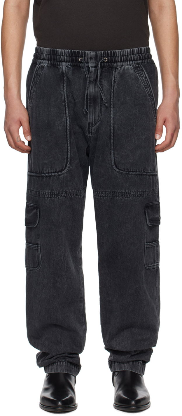Карго панталони ISABEL MARANT Vanni Cargo Pants Черно | 24PPA0110HB-B1H06H, 0