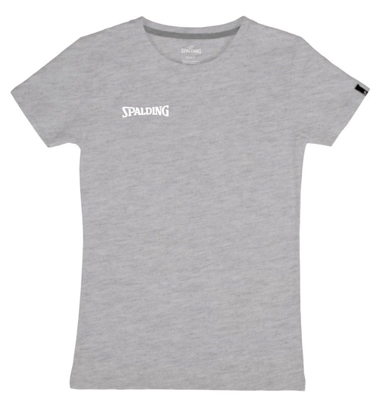 Тениска Spalding Spalding Essential T-Shirt Сиво | 40221630-greymelange