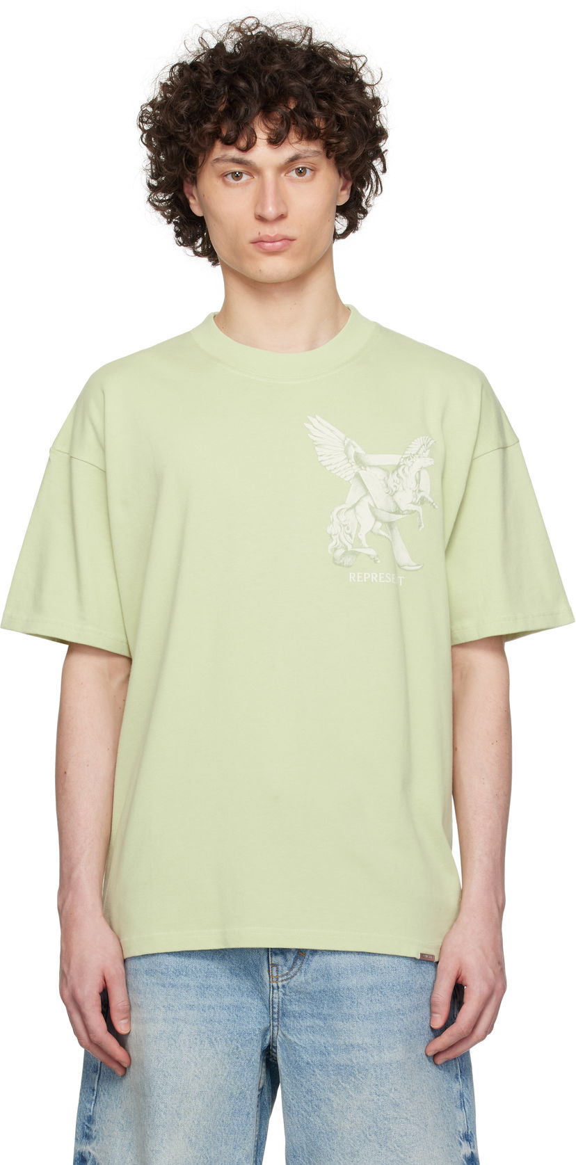 Тениска Represent Clo 'Elegance In Motion' T-shirt Зелено | MLM41066