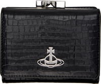 Vivienne Westwood Small Croc-Embossed Frame Wallet