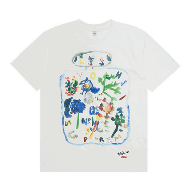 Тениска Supreme Yohji Yamamoto x Paint Tee Бяло | FW22T3 WHITE, 0