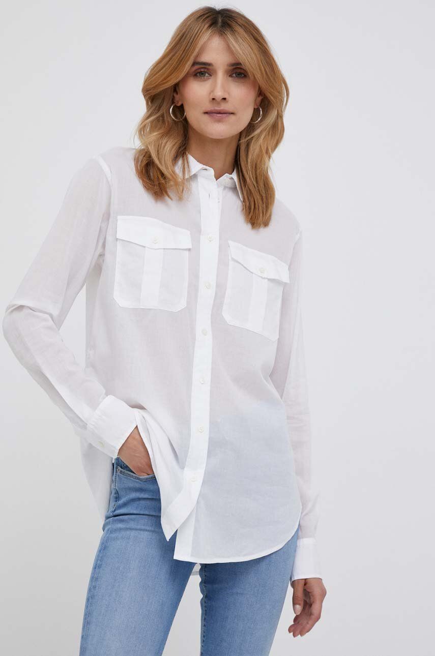 Риза Polo by Ralph Lauren Shirt Бяло | 200909145, 0
