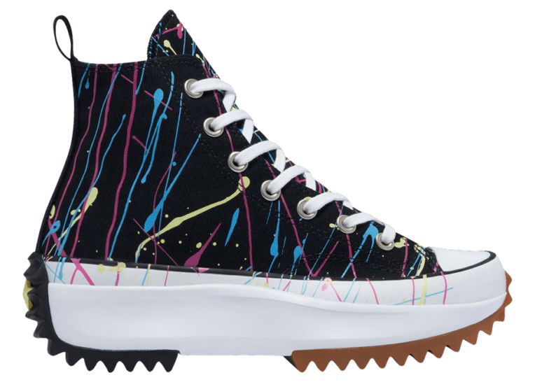 Кецове и обувки Converse Run Star Hike Hi Paint Splatter Black W Черно | 571872C, 0