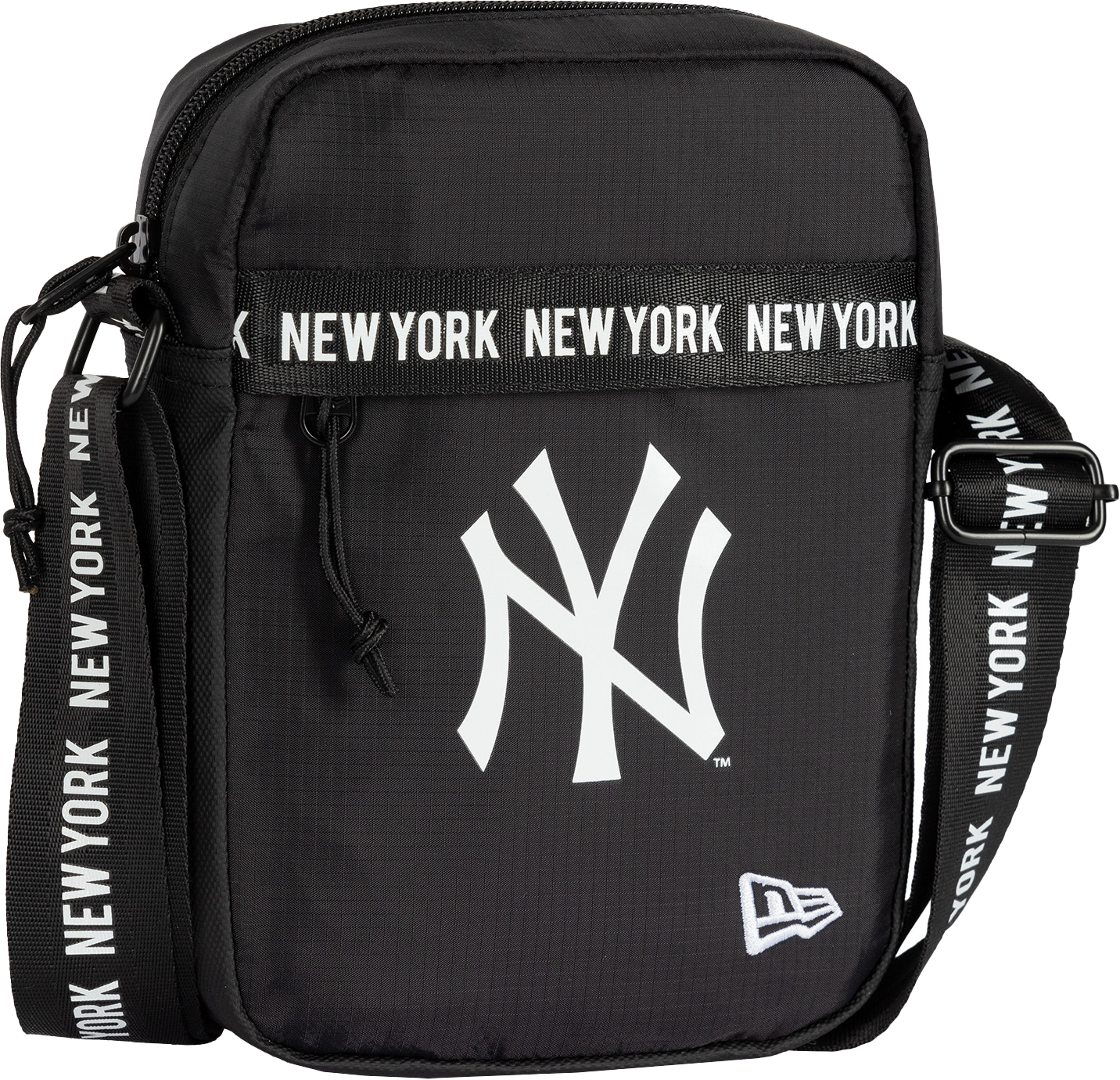 Чанта през рамо New Era MLB New York Yankees Strap Side Bag Черно | 60667097-60667097, 1