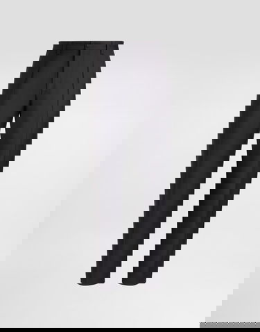 Панталони Dolce & Gabbana Dolce & Gabbana Wool Twill Trousers Черно | GW13ETFU269B0665, 0