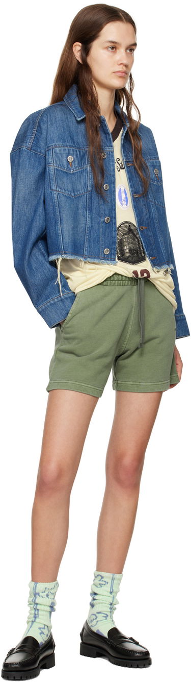 Къси панталони Carhartt WIP Duster Garment Dyed Shorts Зелено | I033055 1YFGD, 3