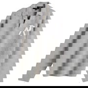 Knitted Boucle Knit Polo