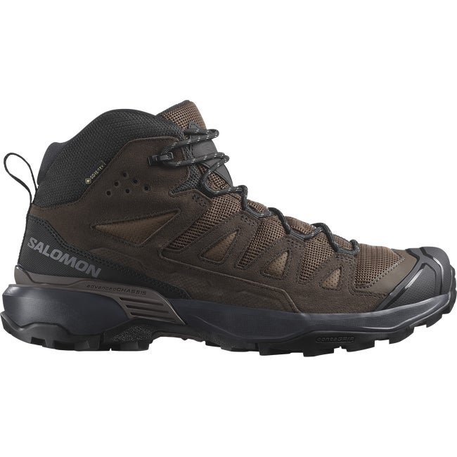 Кецове и обувки Salomon X Ultra 360 Leather Mid GTX Hiking Boots Кафяво | L47570900, 1