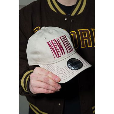 Шапка с козирка New Era Adjustable Wordmark 9TWENTY Cap Бежово | 60595444, 6