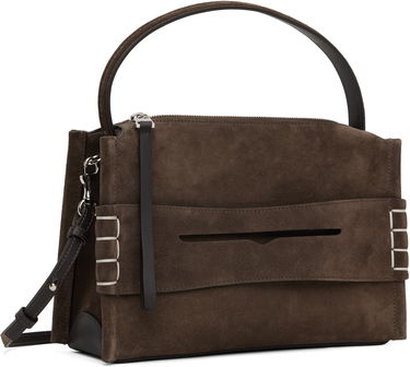 Чанта през рамо JW Anderson JW Anderson Loafer Suede Shoulder Bag Кафяво | HB0716-LA0364, 1