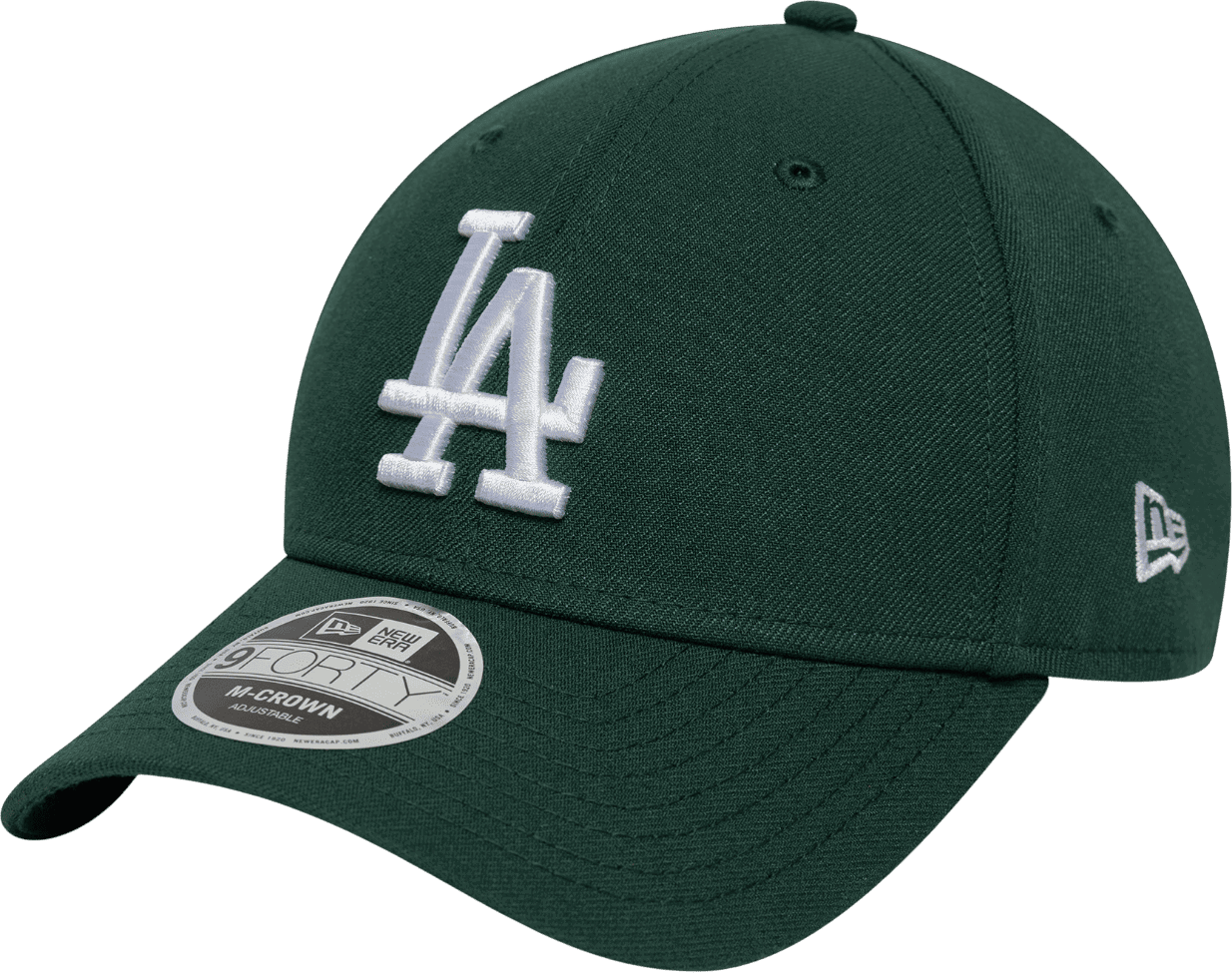 Шапка с козирка New Era MLB Los Angeles Dodgers M-Crown 9Forty Adjustable Cap Зелено | 60691052-301, 0