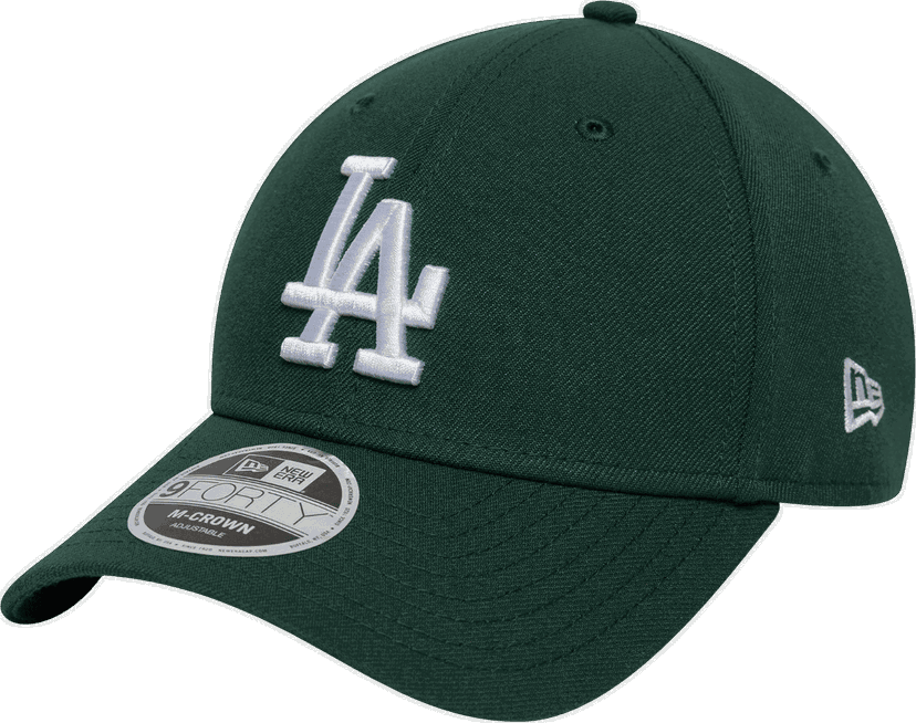 Шапка с козирка New Era MLB Los Angeles Dodgers M-Crown 9Forty Adjustable Cap Зелено | 60691052-301