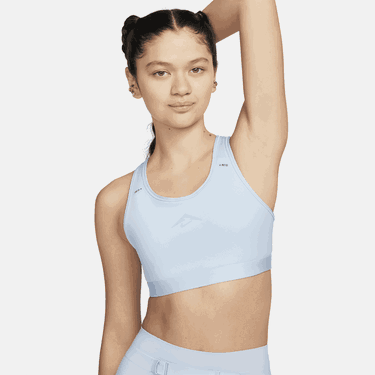 Сутиен Nike Trail Swoosh On The Run Синьо | FN2909-440, 3