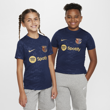 Фланелка Nike FC Barcelona Academy Pro Dri-FIT Pre-Match Soccer Jersey Тъмно синьо | FQ0011-411, 1