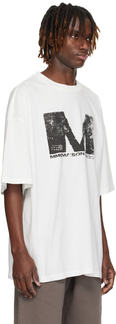 Тениска Maison Margiela Maison Margiela Graphic T-Shirt Кафяво | SH0GC0048 S24312, 4