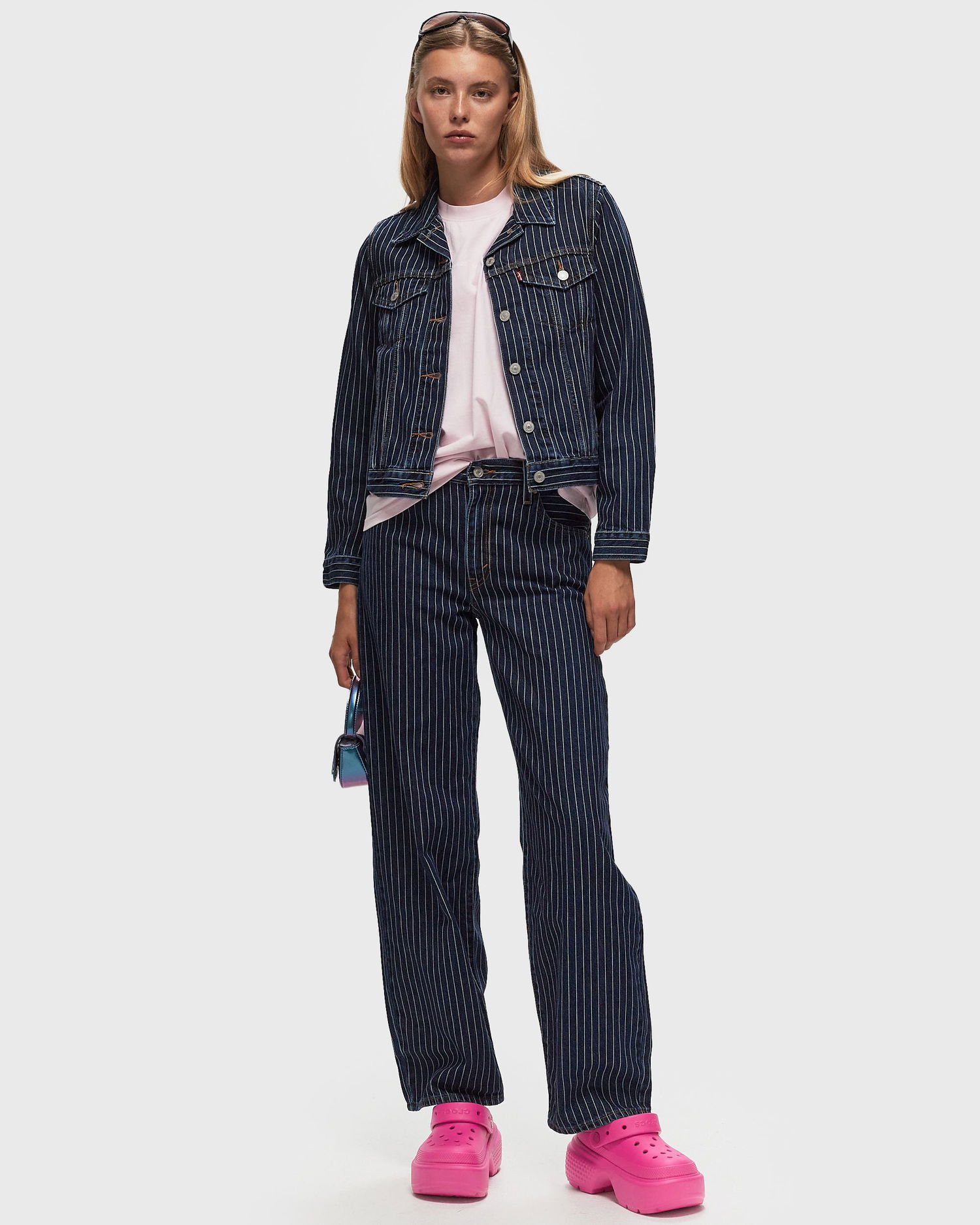 Яке Levi's Levis ORIGINAL TRUCKER women Denim Jackets Тъмно синьо | 29945-0198, 1