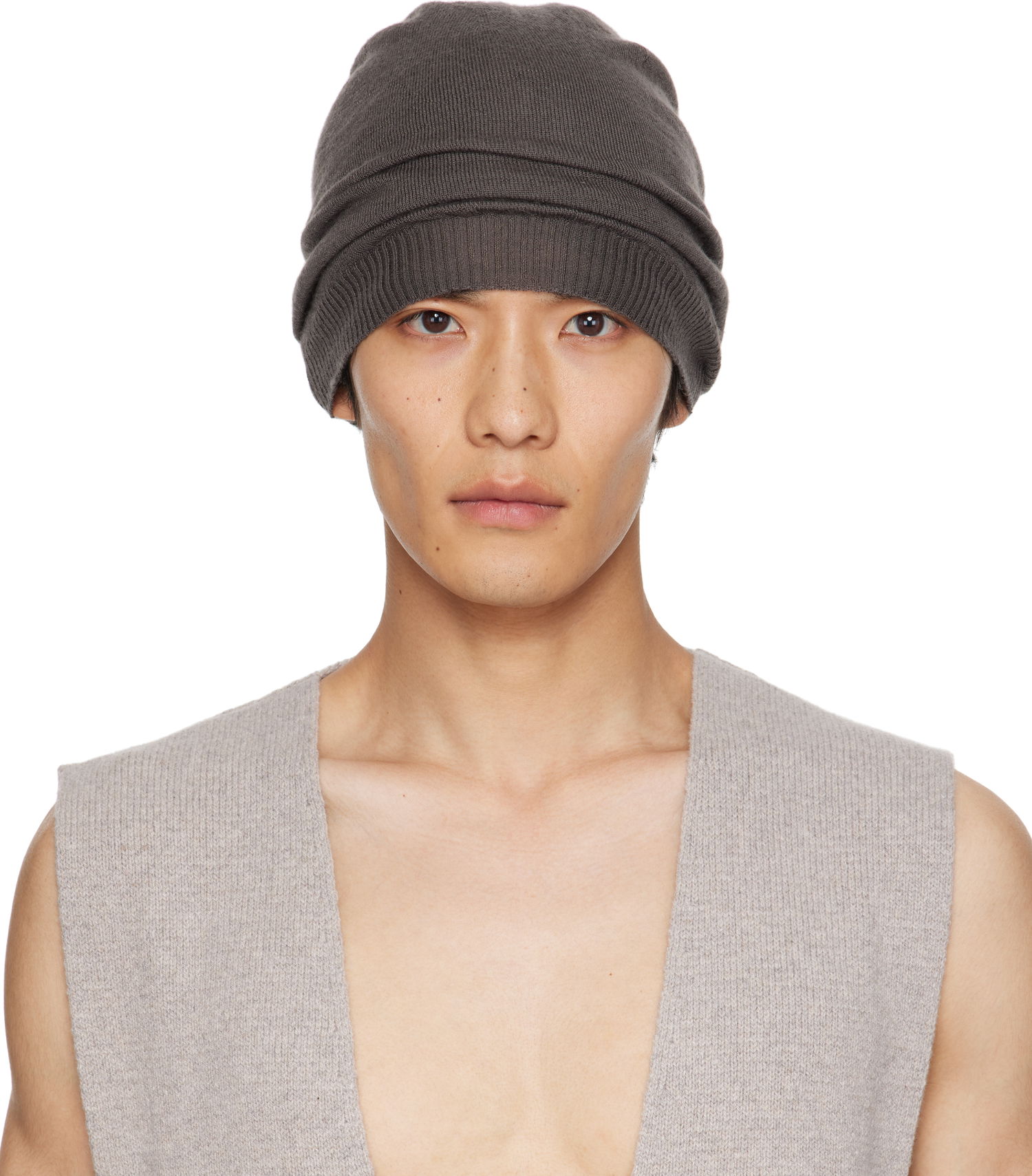 Шапка Rick Owens Rick Owens Concordians Beanie Сиво | RU02E1494 WS, 0