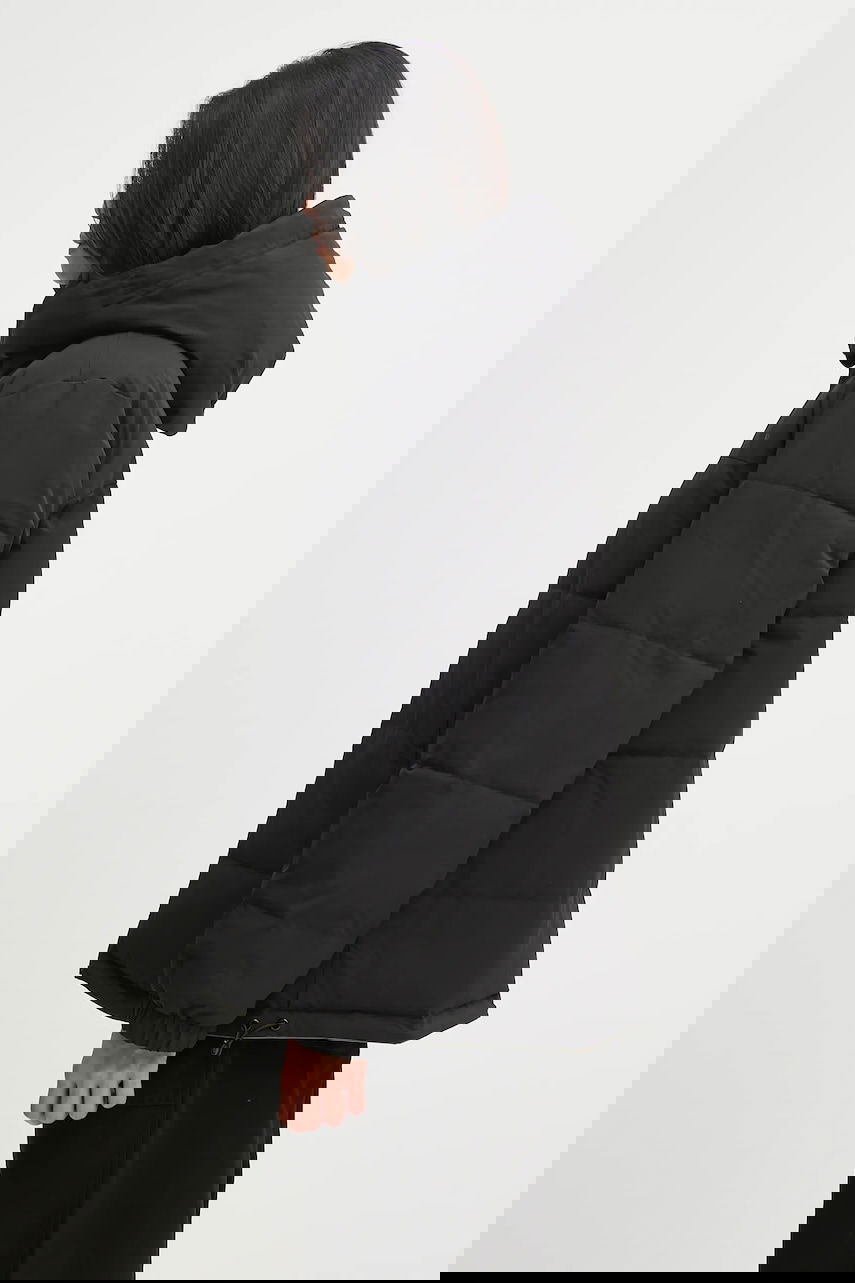 Пухо яке A.P.C. A.P.C. Doudoune Sam Hooded Puffer Jacket Черно | PSALJ.H30208, 1
