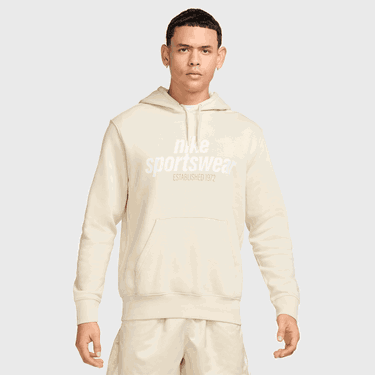 Суитчър Nike Nike Club Fleece Hoodie Бежово | HJ2159-234, 1
