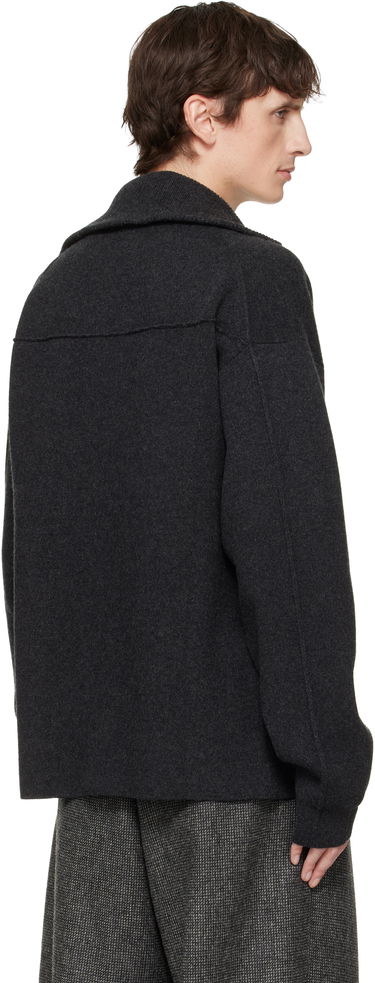 Пуловер LANVIN Cashmere Zip Cardigan Сиво | RM-PO0030-K077-H25, 2