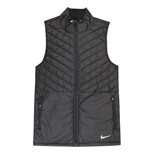 Жилетка Nike Stand Collar Patterned Zipper Vest Черно | CJ5479-010
