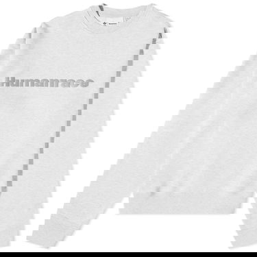 Суитчър adidas Originals Pharrell Williams Humanrace Crew Sweat Сиво | HI5543, 0