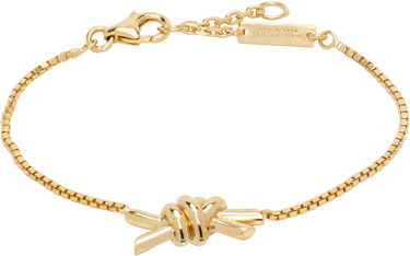 Гривна Bottega Veneta Knot Gold Bracelet Металик | 815934 VAHU0, 0