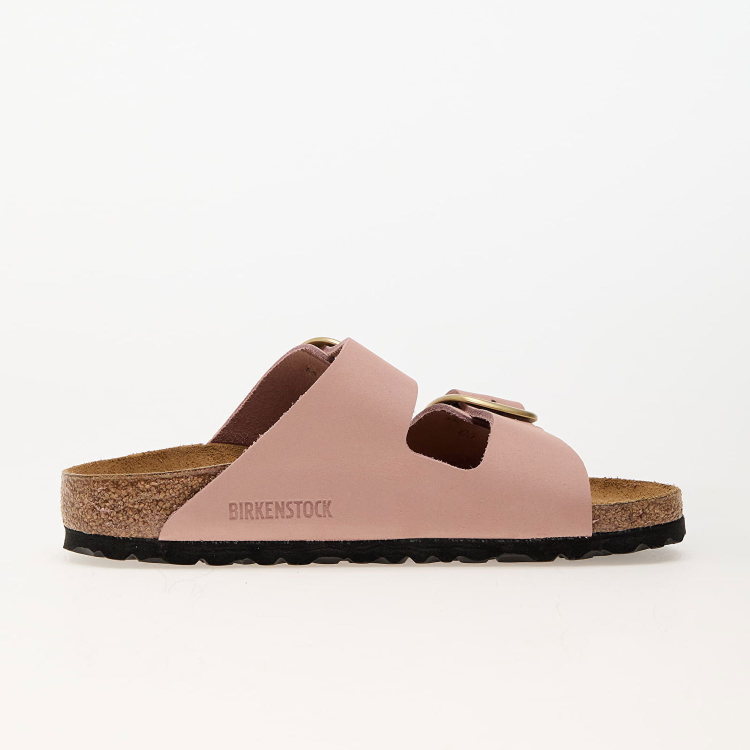 Кецове и обувки Birkenstock Arizona Big Buckle Nubuck Leather Soft Pink Розово | 1026583, 1