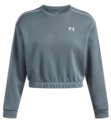 Суитчър Under Armour Rival Fleece Piped Crew Cropped Sweatshirt Синьо | 6007035-587, 4