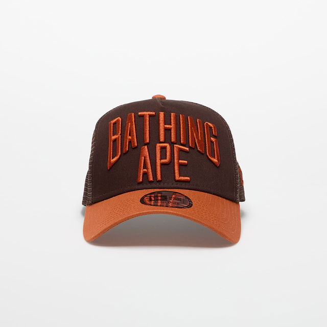 A BATHING APE x New Era 9Forty NYC Logo Trucker Hat