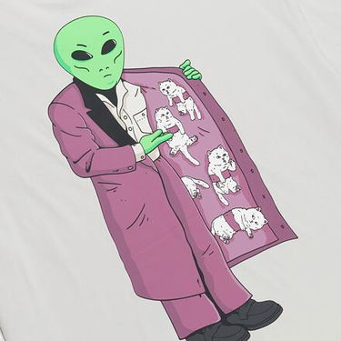 Тениска RIPNDIP Rip N Dip For Sale Pocket T-Shirt Size M Сиво | RNDSPR25142, 4