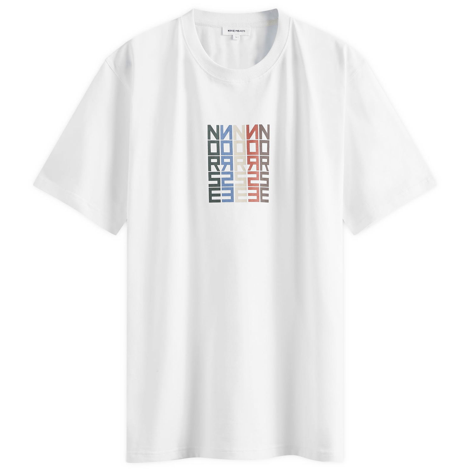 Тениска NORSE PROJECTS Johannes Organic Totem Бяло | N01-0664-0001, 0