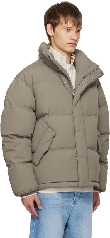 Пухо яке BOSS Water-repellent jacket with down filling Бежово | 50547933, 1