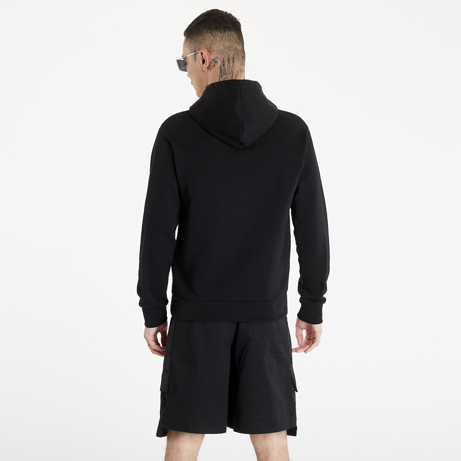 Суитчър A.P.C. Larry Logo Hoodie Черно | COEIP-H27622-LZZ, 1
