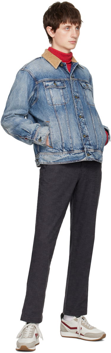 Яке rag & bone rag & bone Eli Trucker Denim Jacket Синьо | MED22H1424B4DA, 3