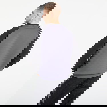 Суитчър adidas Performance Colorblock Crewneck Sweatshirt with Stripes Сиво | KE2133, 2