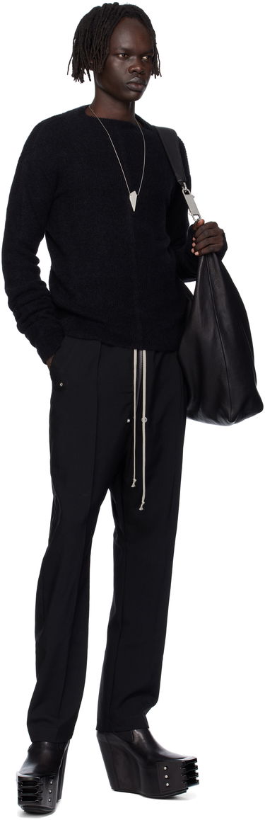 Пуловер Rick Owens Rick Owens Headon Pull Sweater Черно | RU02E1690 KWP, 3