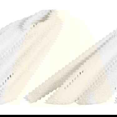 Яке SKIMS Faux Fur Zip Up Jacket Бяло | ZU-ZUP-10193W-EGT, 0